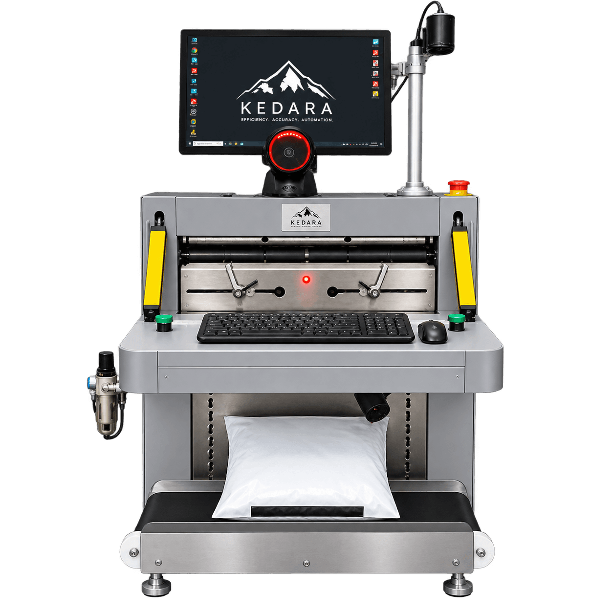 Kedara automatic packaging and bagging machine for e-commerce