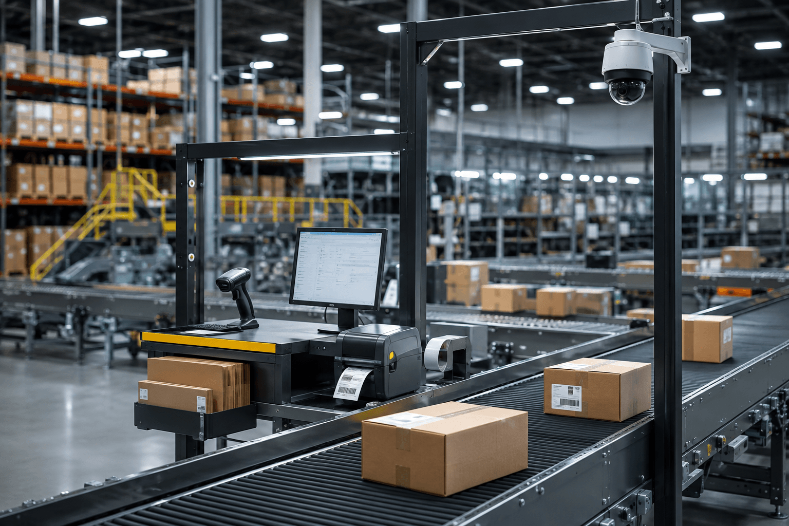 Kedara warehouse packing automation system